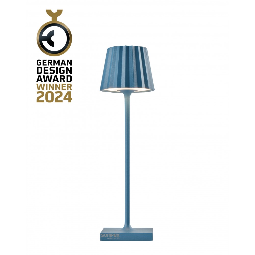 Blauwe buitenlamp 21 cm TROLL NANO SOMPEX SOMPEX - 4