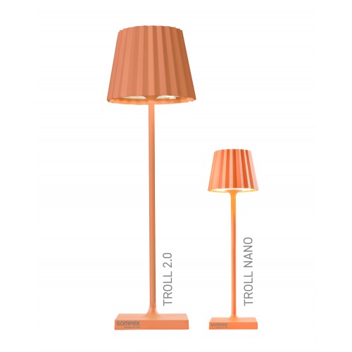 Lámpara exterior naranja 21 cm TROLL NANO SOMPEX SOMPEX - 3