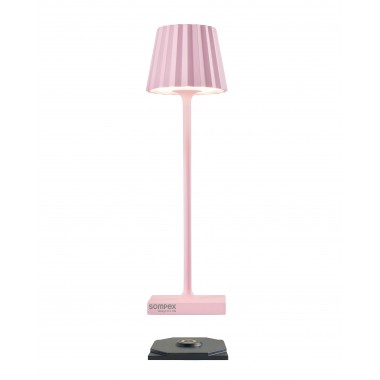 Lâmpada ao ar livre rosa 21 cm Troll Nano SOMPEX