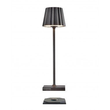 Lâmpada exterior de antracite 21 cm Troll Nano SOMPEX
