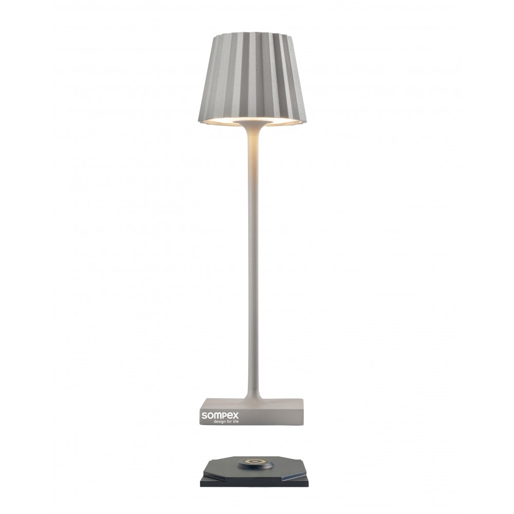 Lâmpada exterior cinza 21 cm troll Nano SOMPEX