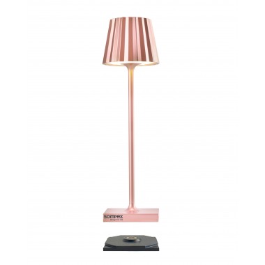 Lâmpada ao ar livre de ouro rosa 21 cm Troll Nano SOMPEX