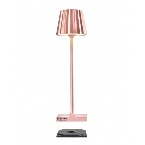 Lâmpada ao ar livre de ouro rosa 21 cm Troll Nano SOMPEX