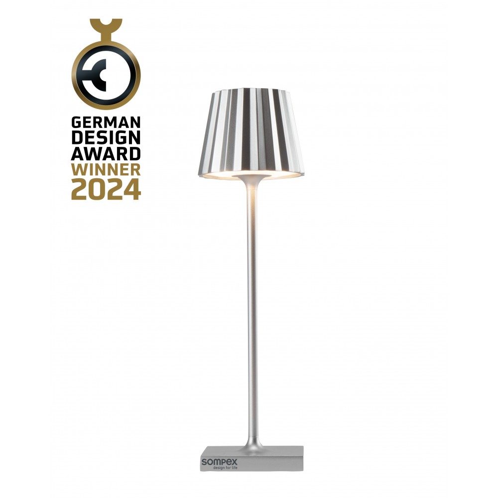 Lámpara exterior de plata 21 cm TROLL NANO SOMPEX SOMPEX - 4