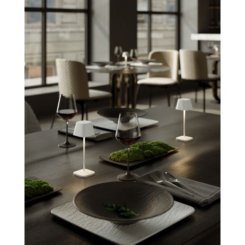 Lâmpada ao ar livre branco 20 cm Microfone Neapel Villeroy & Boch Villeroy & Boch - 2