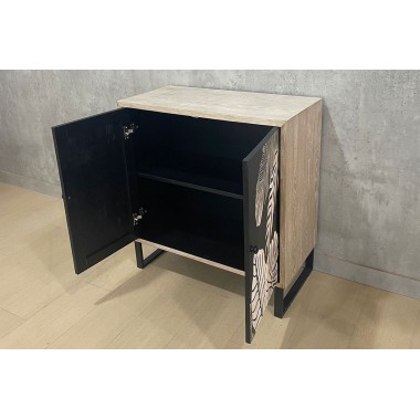 Mobili 2 porte - Metallo e legno scolpito Collezione Ombrello SOCADIS - 3