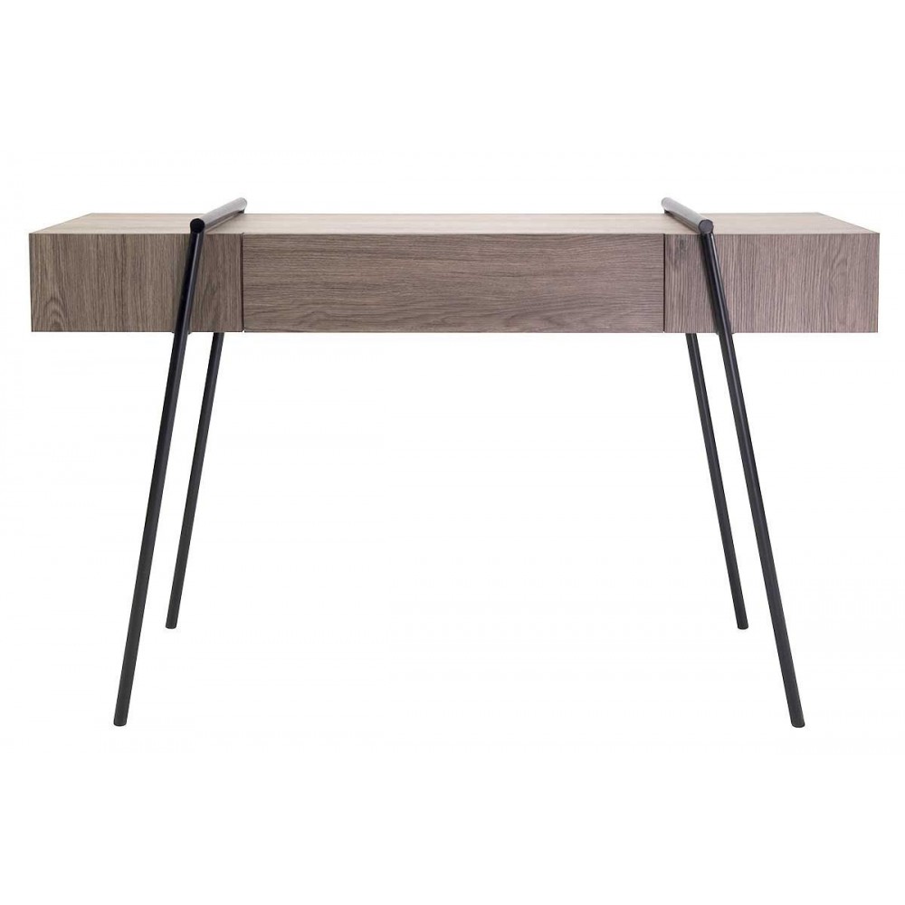 Console Bois et Métal avec Tiroir - Collection ART DE FER SOCADIS - 1