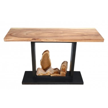 Houten en metalen console - SAMAN Collection SOCADIS - 1