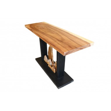 Houten en metalen console - SAMAN Collection SOCADIS - 2