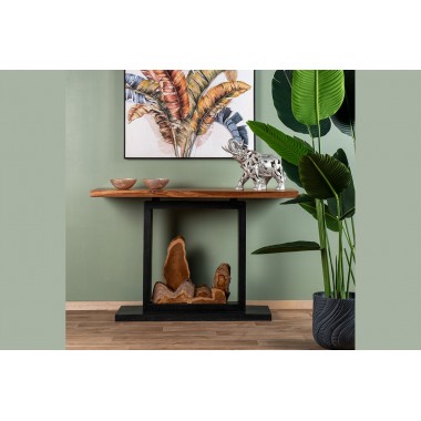 Houten en metalen console - SAMAN Collection SOCADIS - 3