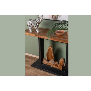 Houten en metalen console - SAMAN Collection SOCADIS - 4