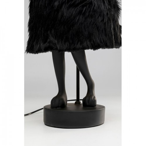 Lamp rabbit black Fur RABBIT 68cm Kare design - 9