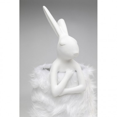 Lampada coniglio bianco Fur RABBIT 68cm Kare design - 4