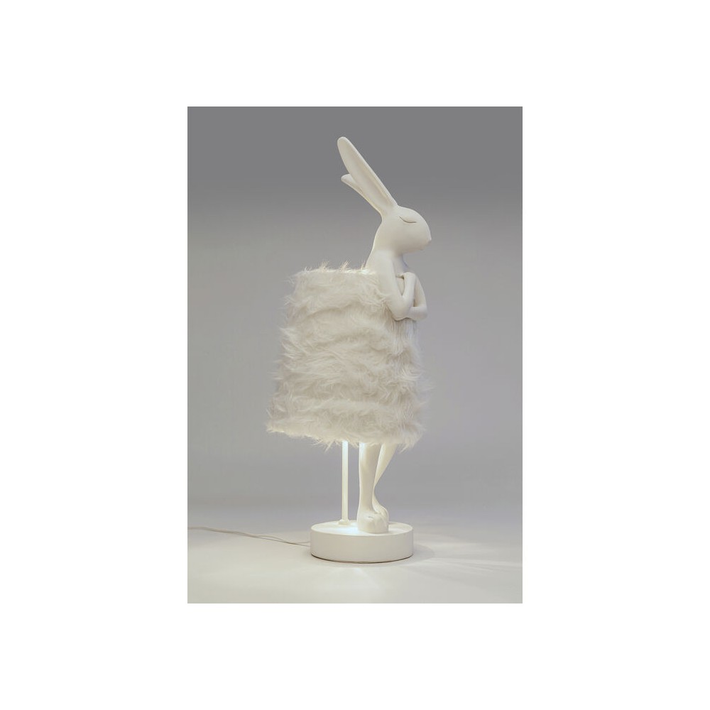 Witte konijnenlamp Kare design - 5