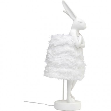 Lampada coniglio bianco Fur RABBIT 68cm Kare design - 9