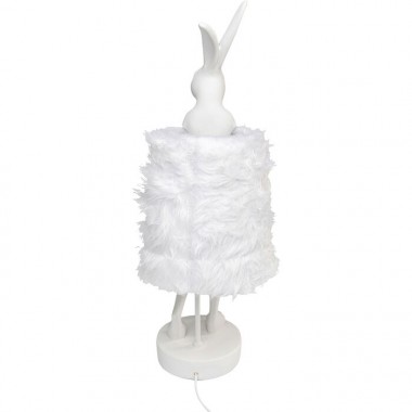 Lampada coniglio bianco Fur RABBIT 68cm Kare design - 10