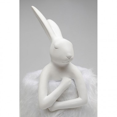 Lampada coniglio bianco Fur RABBIT 50cm Kare design - 4