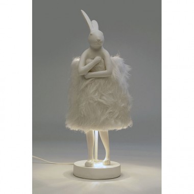 Coelho de lâmpada de coelho branco 50cm 2