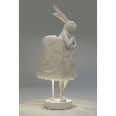 Lampada coniglio bianco Fur RABBIT 50cm Kare design - 8