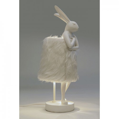Coelho de lâmpada de coelho branco 50cm Kare design - 8