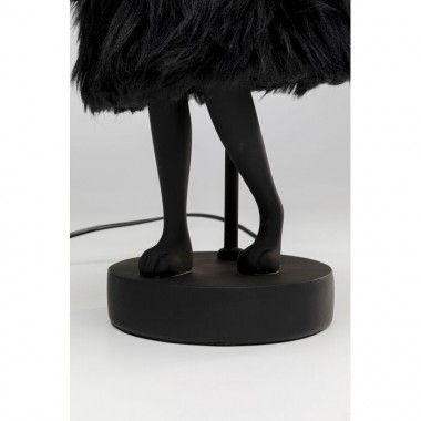 Black rabbit lamp Fur RABBIT 50cm Kare design - 6