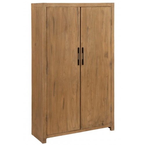 Natural elm wooden wardrobe - DENZZO