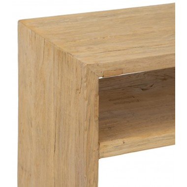 Console de madeira de pinheiro natural DENZZO 190cm DENZZO - 5