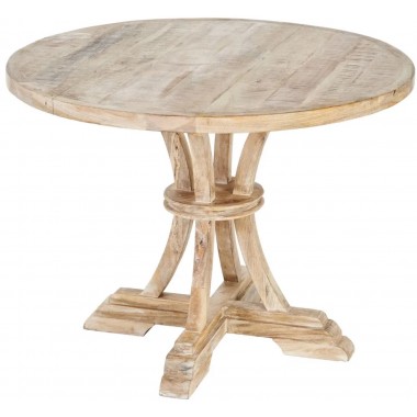 Ronde tafel Mangrovenhout 100 cm- DENZZO DENZZO - 1