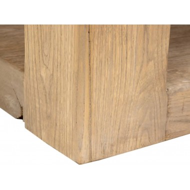 Table basse rectangulaire bois d'orme 184cm - DENZZO DENZZO - 6