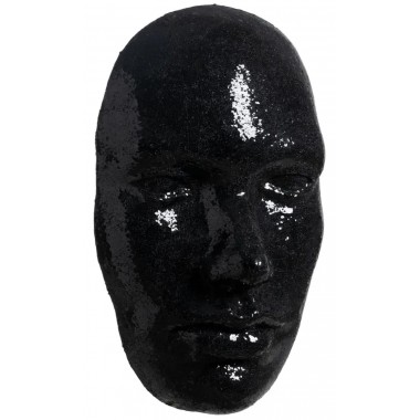 Wall decorative mask in black mirror mosaic 104 cm Exaltation (4 reviews) DRIMMER - 3