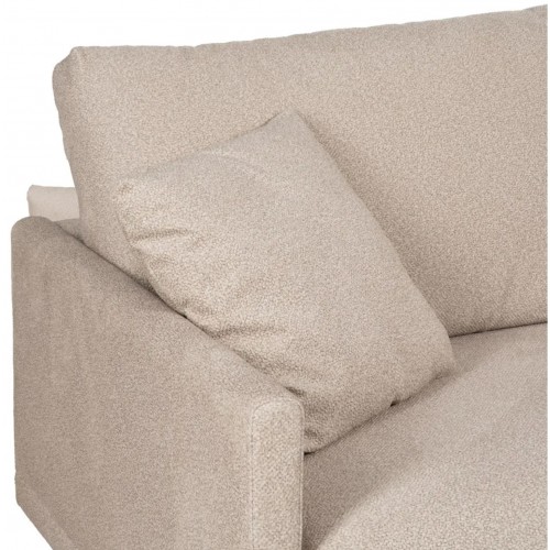 Right corner sofa beige buckle 284cm DENZZO DENZZO - 4