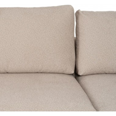 Rechthoekige bank, beige bocht 284cm DENZZO DENZZO - 6