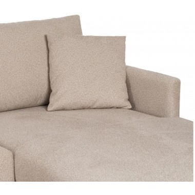 Rechthoekige bank, beige bocht 284cm DENZZO DENZZO - 7