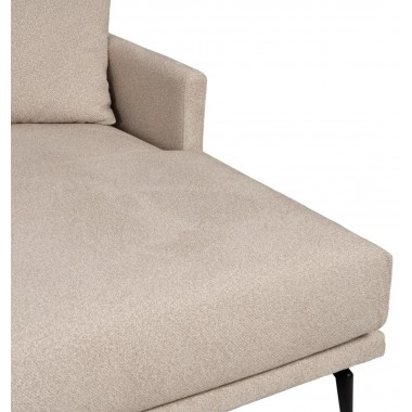 Rechthoekige bank, beige bocht 284cm DENZZO DENZZO - 10