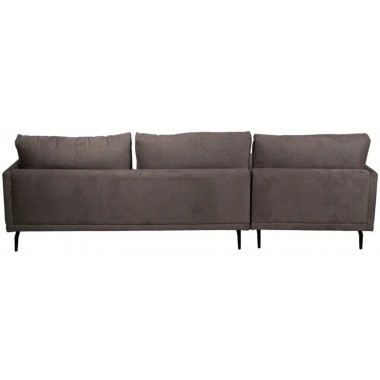 Linke Ecke Sofa braune Schnalle 284cm DENZZO DENZZO - 5