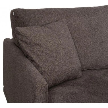 Linke Ecke Sofa braune Schnalle 284cm DENZZO DENZZO - 6