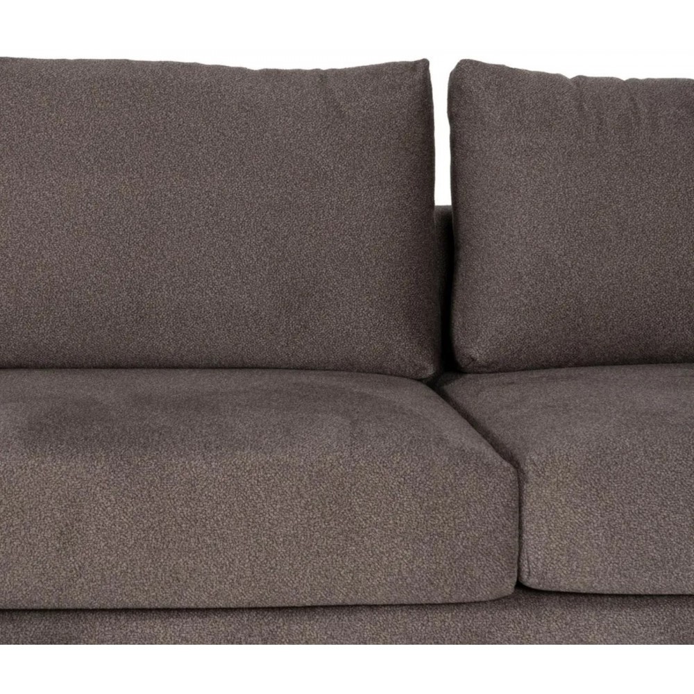 Left corner sofa brown buckle 284cm DENZZO DENZZO - 9