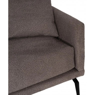 Linke Ecke Sofa braune Schnalle 284cm DENZZO DENZZO - 12