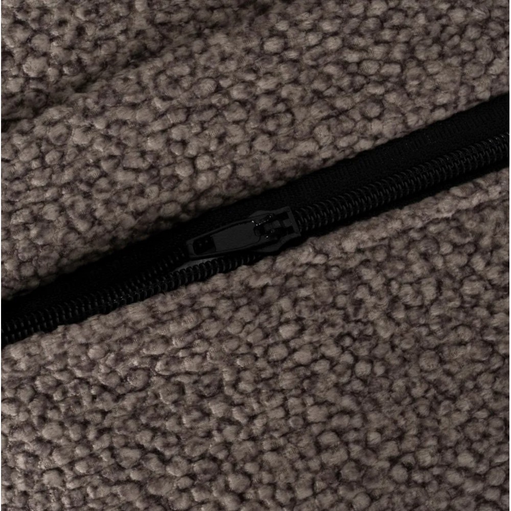 Left corner sofa brown buckle 284cm DENZZO DENZZO - 4