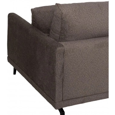 Linke Ecke Sofa braune Schnalle 284cm DENZZO DENZZO - 15