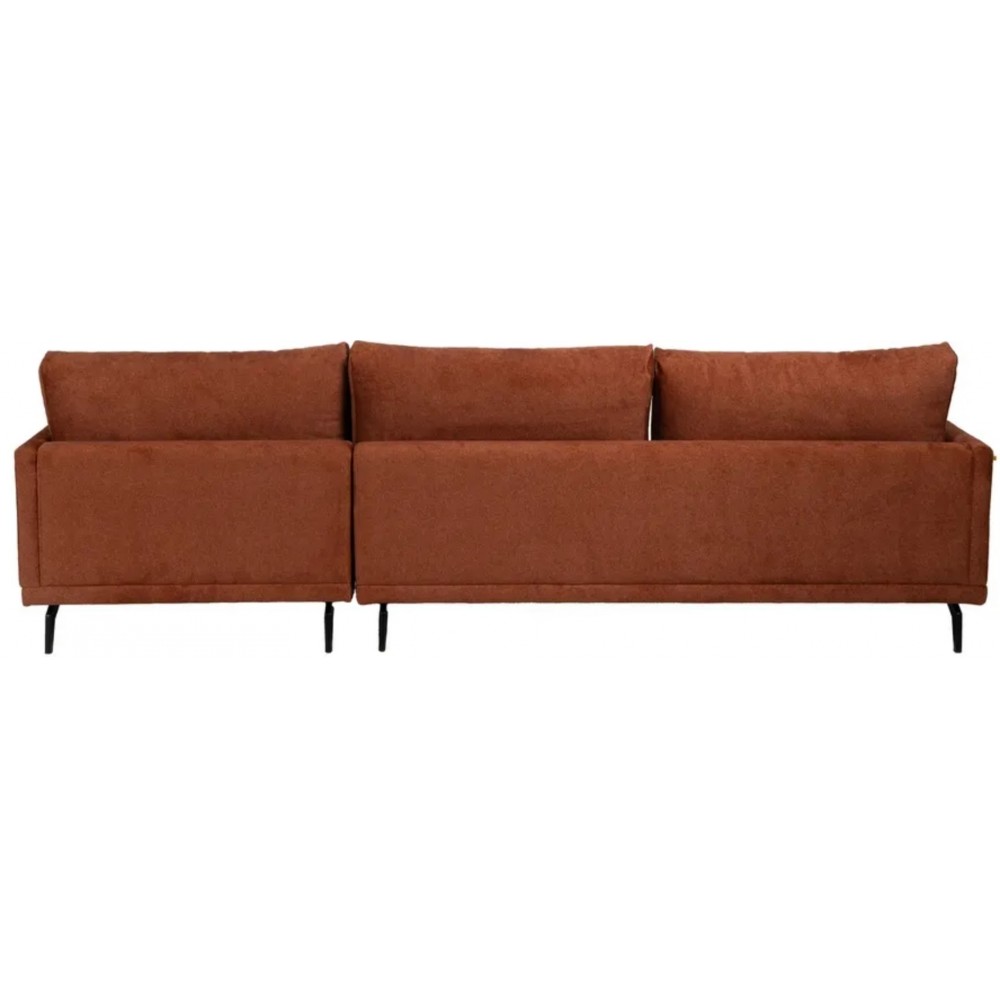 Right corner sofa pluglette rust 284cm DENZZO DENZZO - 5