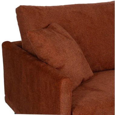 Right corner sofa clasp rust 284cm DENZZO DENZZO - 6