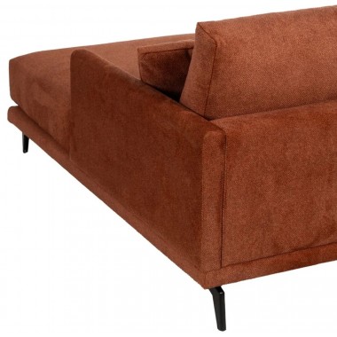 Right corner sofa clasp rust 284cm DENZZO DENZZO - 14