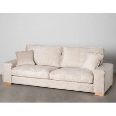 4 sitzersofa aus beige 266cm DENZOO DENZZO - 2