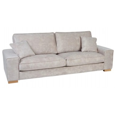 4 sitzersofa aus beige 266cm DENZOO