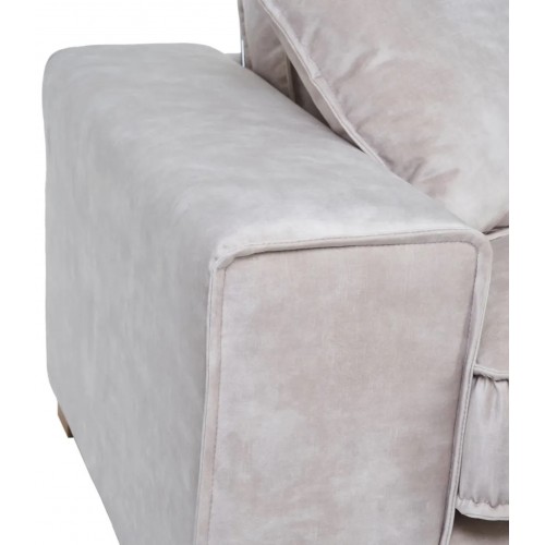 Divano 4 posti in tessuto beige 266cm DENZOOO DENZZO - 4