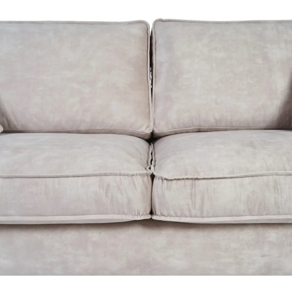Canapé 4 places en tissu beige 266cm DENZOO DENZZO - 8