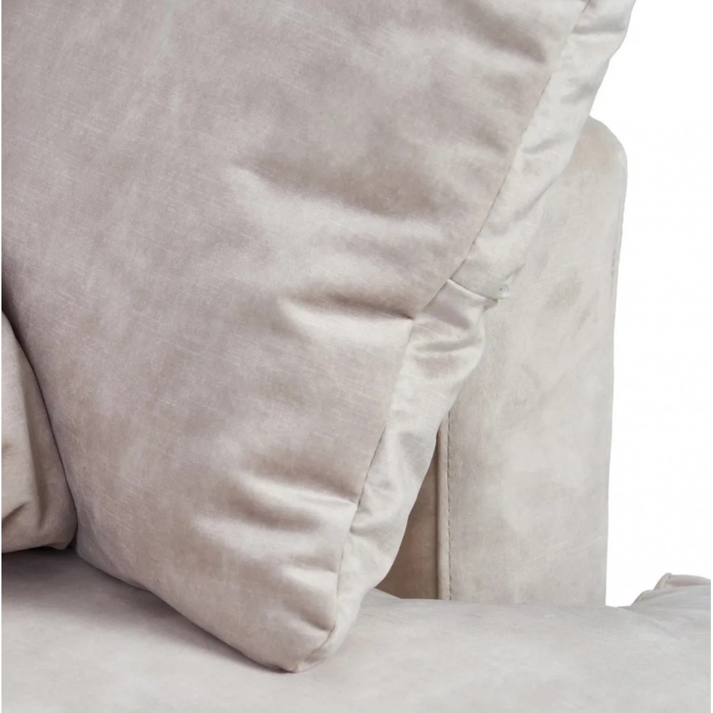 2 sitzsofas in beige stoff 190cm DENZZO DENZZO - 7