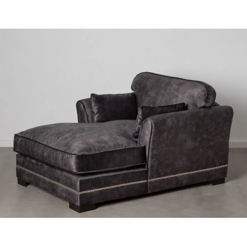 Meridian em tecido cinza escuro 114 cm DENZZO DENZZO - 1
