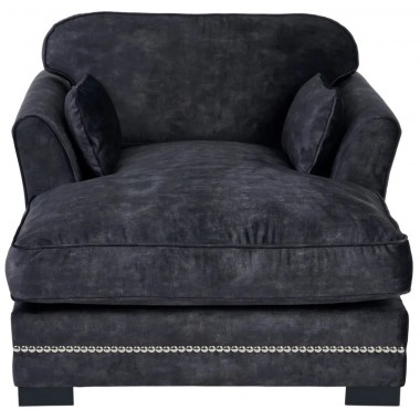 Meridian in dark grey fabric 114 cm DENZZO DENZZO - 3